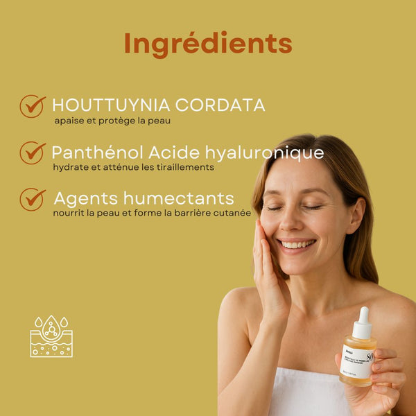 Ampoule hydratante ANUA pour soin visage de 30 ML