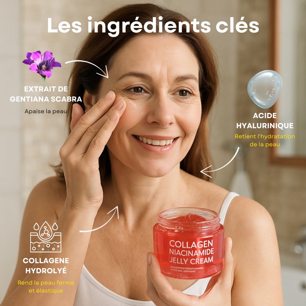 Crème Niacinamide au collagène hydrolysé